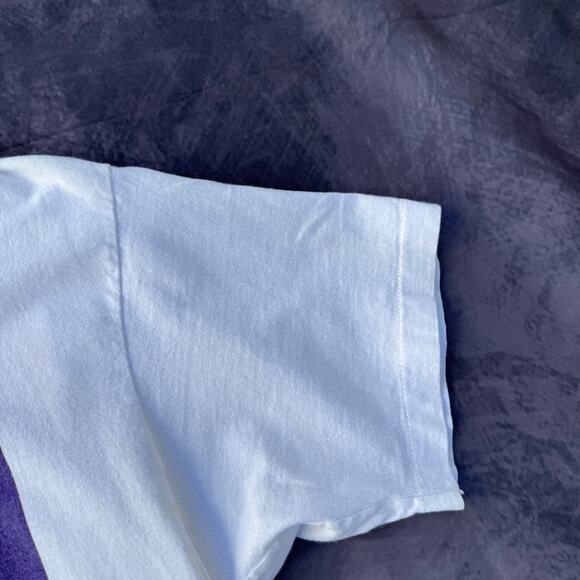 Vintage Giant 1992 Genesis World Tour Phil Collins Double Sided Band Tee Shirt L - Picture 4 of 9